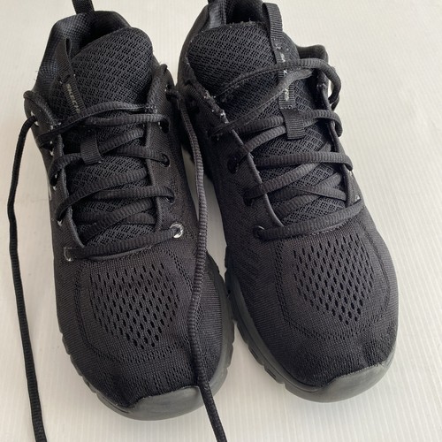 Skechers black trainers - black,