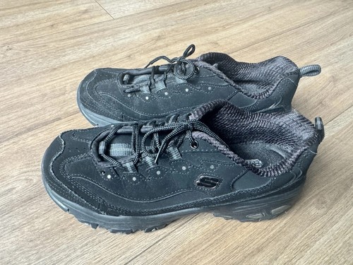 Sketchers lites black suede - sketchers, d'lites